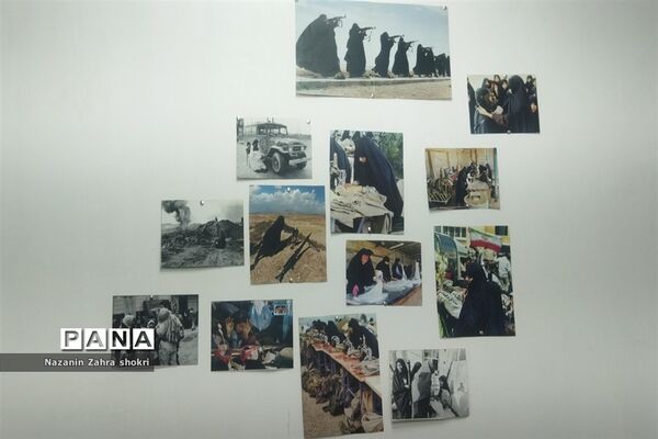 برگزاری نمایشگاه  اسوه به‌مناسبت هفته دفاع مقدس در شهرستان قرچک