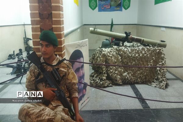 برگزاری نمایشگاه  اسوه به‌مناسبت هفته دفاع مقدس در شهرستان قرچک