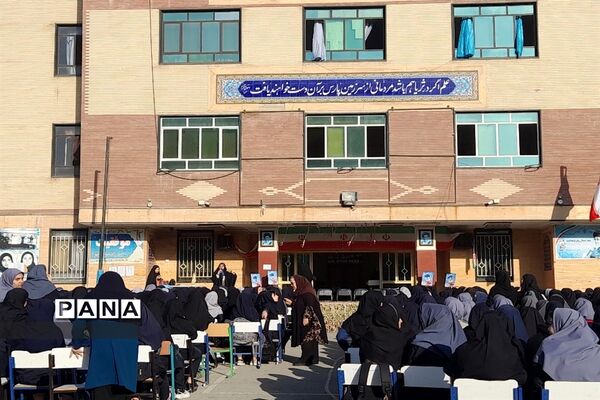 آیین تشییع شهید گمنام تازه تفحص شده در شهرستان قدس