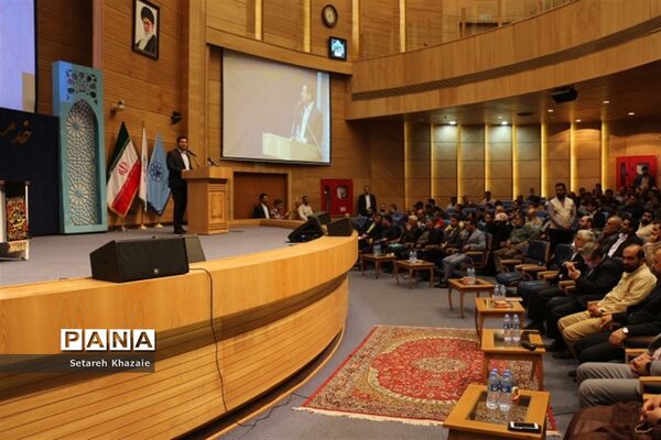مراسم شکرانه خدمت در تالار شهر مشهد