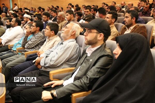 مراسم شکرانه خدمت در تالار شهر مشهد