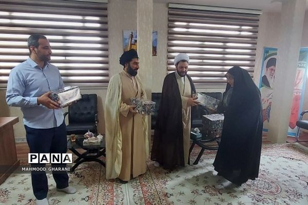 مراسم تجلیل از روحانیون طرح امین مدارس منطقه کهریزک