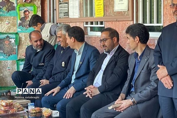 مراسم خادمین رضوی در آموزشگاه عباسقلی شهریار