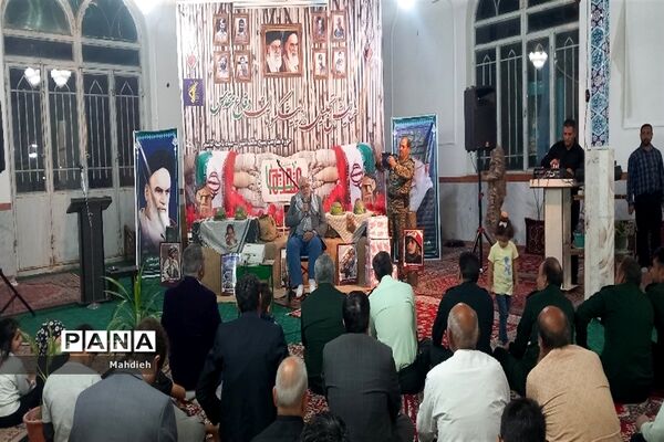 همایش تجلیل از رزمندگان دفاع مقدس حوزه مالک اشتر در امامزاده سید محمد(ع) کاشمر