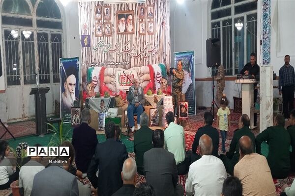 همایش تجلیل از رزمندگان دفاع مقدس حوزه مالک اشتر در امامزاده سید محمد(ع) کاشمر