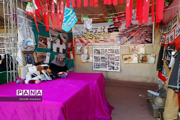 نمایشگاه آثار دفاع مقدس در ملارد