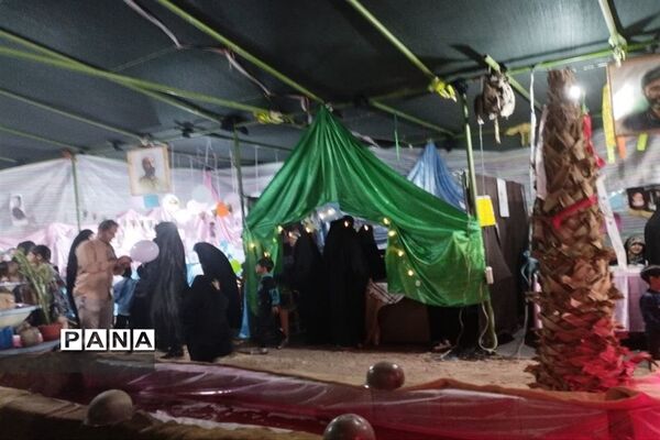 نمایشگاه دفاع مقدس در شهر شهید پرور کوشک