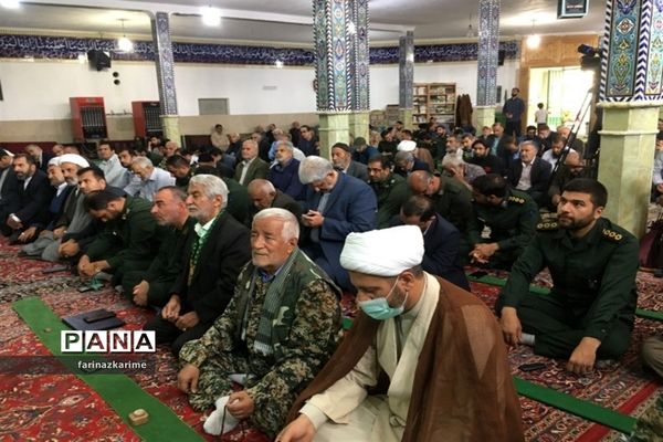 اقامه نماز جمعه عبادی- سیاسی در فیروزکوه