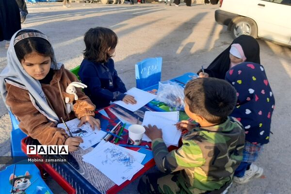 بزرگداشت هفته دفاع مقدس در مزار شهدای پارک خورشید