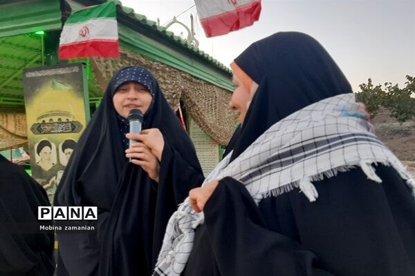 بزرگداشت هفته دفاع مقدس در مزار شهدای پارک خورشید