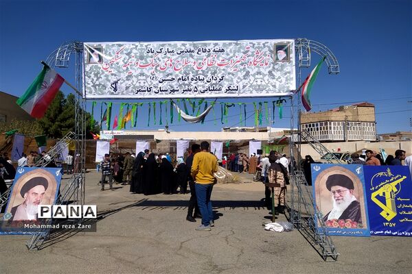 برگزاری نمایشگاه تجهیزات نظامی و سلاح‌های سنگین و نیمه سنگین در کاشمر