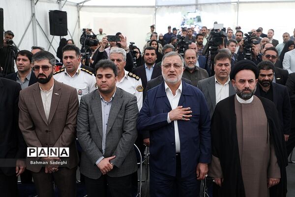آیین بهره‌برداری از طرح نوسازی حمل و نقل عمومی تهران