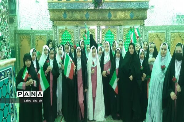 پدر شهید لردی میزبان دانش‌آموزان بافقی