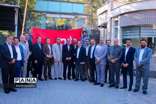 آیین افتتاح اردوی راهیان نور دانش‌آموزی شهر تهران