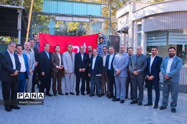 آیین افتتاح اردوی راهیان نور دانش‌آموزی شهر تهران