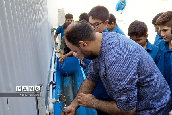 نماز جماعت و نشست‌های بصیرتی هفته وحدت  مدارس رودهن