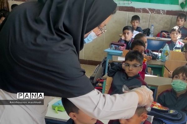 آموزش بهداشت فردی در دبستان ایمان رودهن
