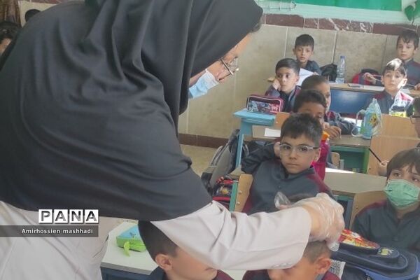 آموزش بهداشت فردی در دبستان ایمان رودهن