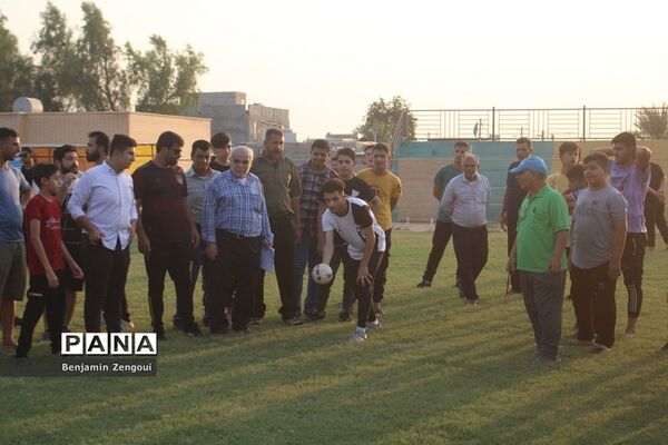 جشنواره ملی بازی‌های بومی محلی، آیینی و اقوام  جام پرچم  آقایان در بخش چغادک بوشهر