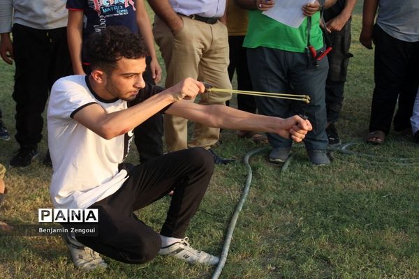جشنواره ملی بازی‌های بومی محلی، آیینی و اقوام  جام پرچم  آقایان در بخش چغادک بوشهر