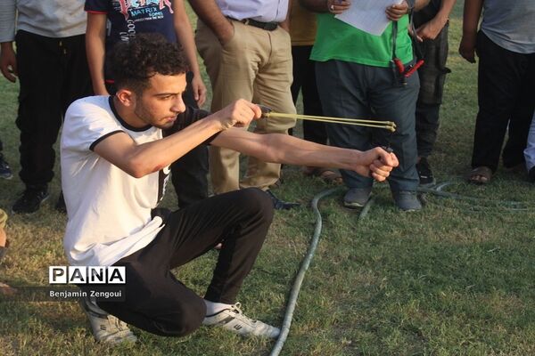 جشنواره ملی بازی‌های بومی محلی، آیینی و اقوام  جام پرچم  آقایان در بخش چغادک بوشهر