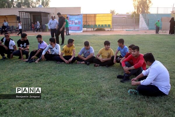 جشنواره ملی بازی‌های بومی محلی، آیینی و اقوام  جام پرچم  آقایان در بخش چغادک بوشهر