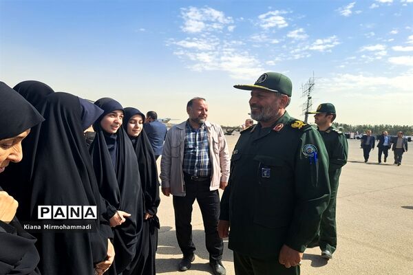 نمایشگاه دستاوردها و راهیان پیشرفت نیروی هوافضای سپاه در مشهد