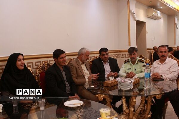 آیین تجلیل از آتش‌نشانان فداکار و خدمات ایمنی شهرستان بهارستان