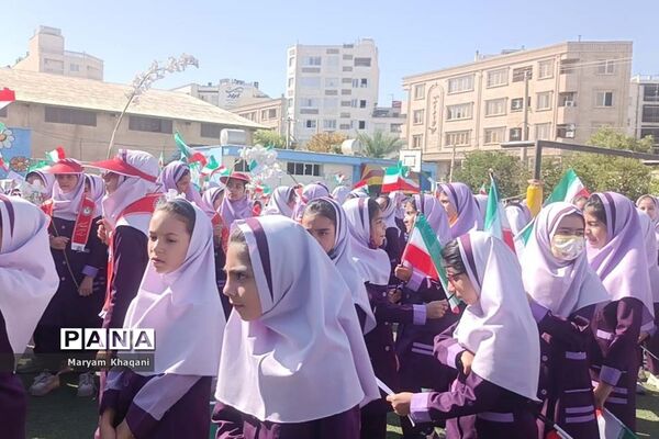 جشن عاطفه‌ها در دبستان پوشینه بافت ایران ناحیه ۳ شیراز