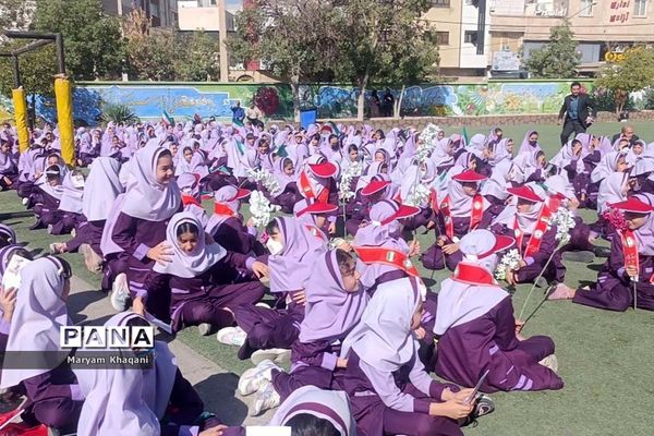 جشن عاطفه‌ها در دبستان پوشینه بافت ایران ناحیه ۳ شیراز