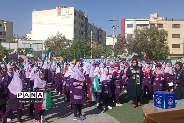 جشن عاطفه‌ها در دبستان پوشینه بافت ایران ناحیه ۳ شیراز