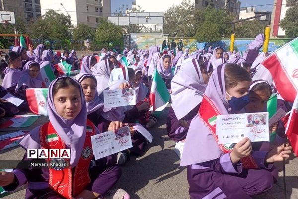 جشن عاطفه‌ها در دبستان پوشینه بافت ایران ناحیه ۳ شیراز
