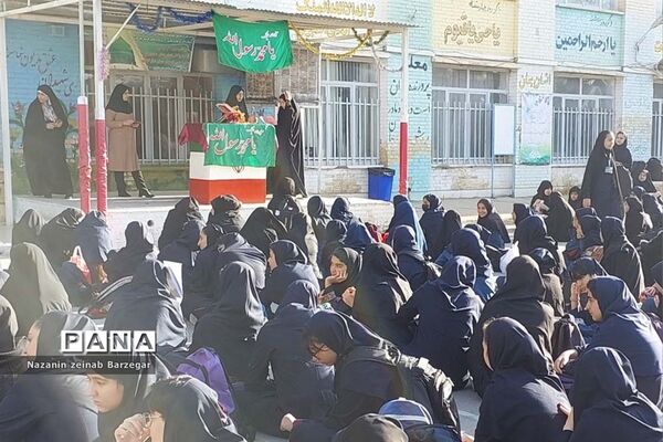 جشن هفته وحدت در دبیرستان دخترانه شاهد فیض ناحیه ۳ شیراز