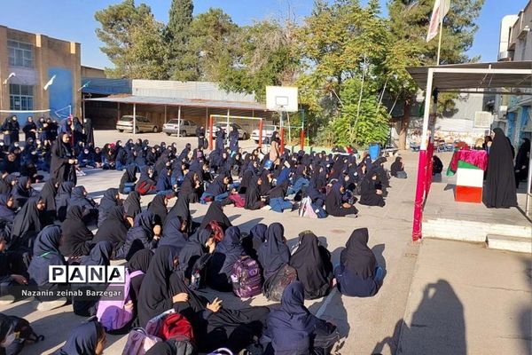 جشن هفته وحدت در دبیرستان دخترانه شاهد فیض ناحیه ۳ شیراز