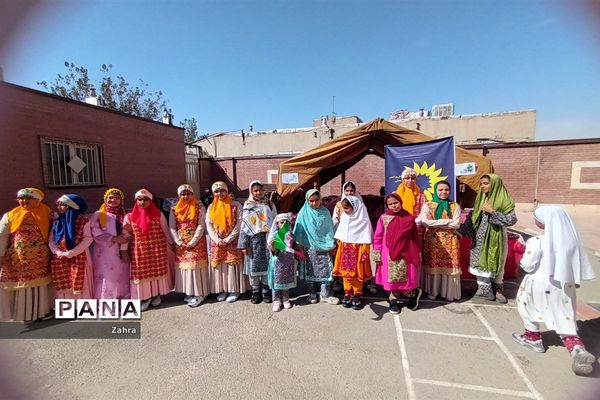 جشنواره عشایری در آموزشگاه شهدای طغان جواد آباد