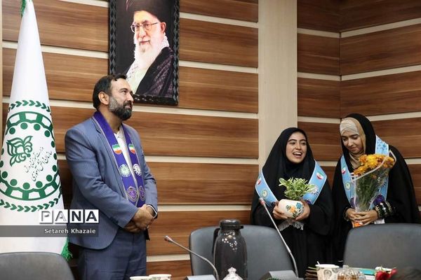 آیین تکریم و معارفه ریاست سازمان دانش‌آموزی خراسان رضوی