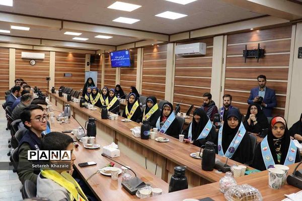 آیین تکریم و معارفه ریاست سازمان دانش‌آموزی خراسان رضوی