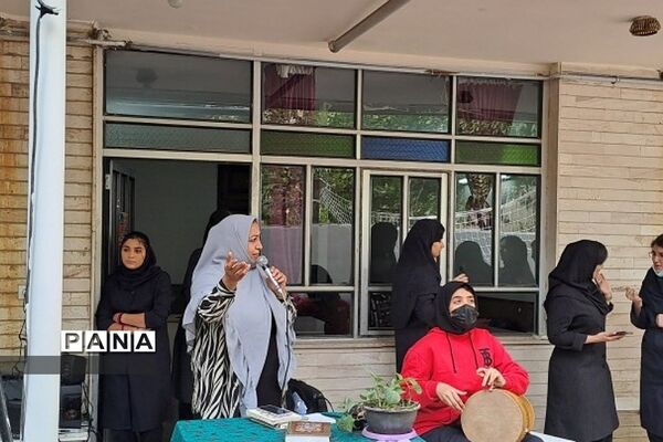 جشن هفته وحدت در مدارس دخترانه رودهن