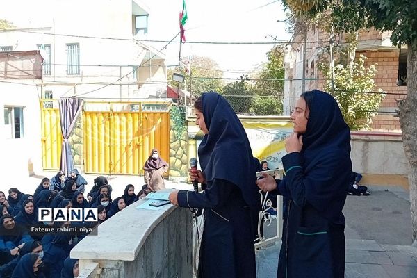جشن هفته وحدت در مدارس دخترانه رودهن