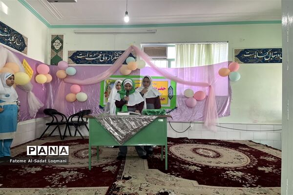 جشن میلاد حضرت رسول(ص) و امام صادق(ع) دبستان دخترانه سیدالشهدا(ع)