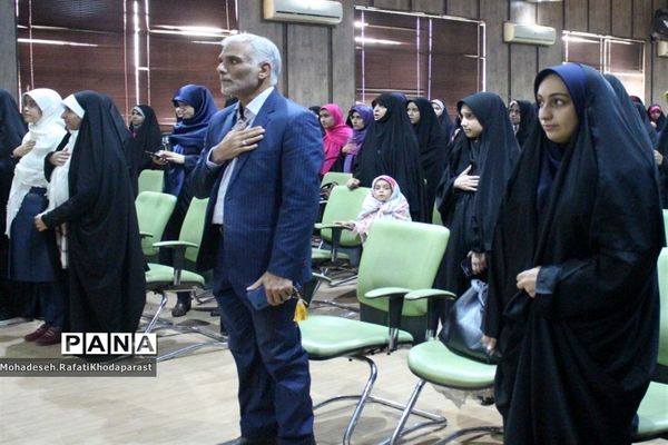 جشن میلاد پیامبر اکرم (ص) و امام جعفر صادق (ع) در سالن اجتماعات شهید چمران ناحیه ۵ مشهد