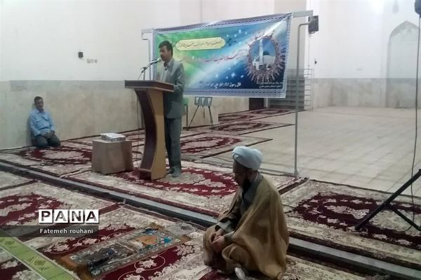 مراسم میلاد پیامبر اکرم (ص) و امام جعفر صادق(ع) در مسجد جامع خلیل‌آباد