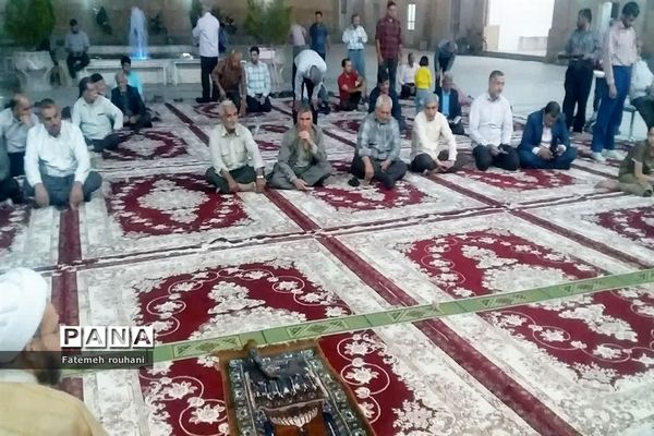 مراسم میلاد پیامبر اکرم (ص) و امام جعفر صادق(ع) در مسجد جامع خلیل‌آباد