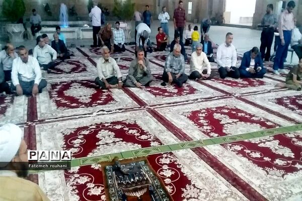مراسم میلاد پیامبر اکرم (ص) و امام جعفر صادق(ع) در مسجد جامع خلیل‌آباد