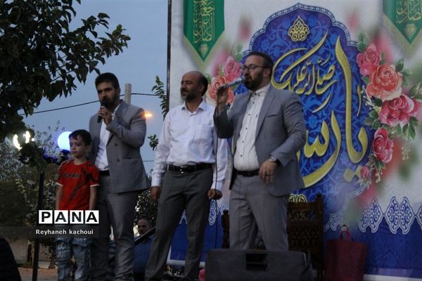 جشن‌ ولادت پیامبرخوبی‌ها(ص) و امام صادق(ع) در روستای جعفر‌آباد جنگل شهر جوادآباد