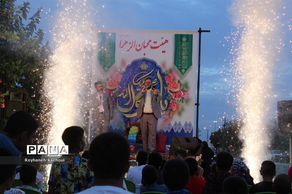 جشن‌ ولادت پیامبرخوبی‌ها(ص) و امام صادق(ع) در روستای جعفر‌آباد جنگل شهر جوادآباد