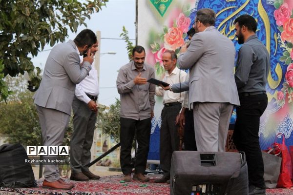 جشن‌ ولادت پیامبرخوبی‌ها(ص) و امام صادق(ع) در روستای جعفر‌آباد جنگل شهر جوادآباد