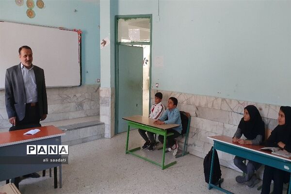 بازدید مدیر دستگاه تعلیم و تربیت شهرستان کلات از برخی از مدارس روستاهای کلات