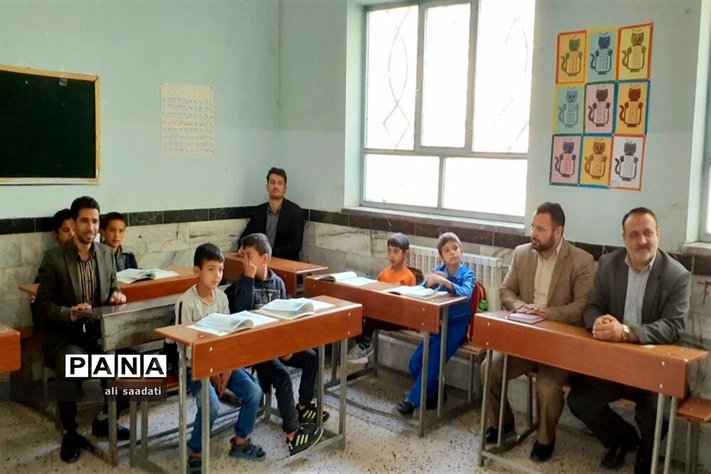 بازدید مدیر دستگاه تعلیم و تربیت شهرستان کلات از برخی از مدارس روستاهای کلات