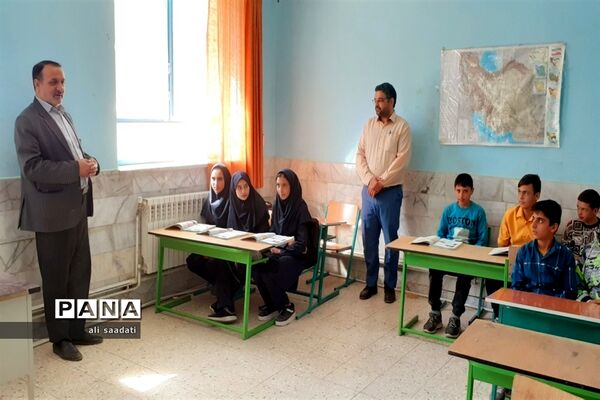 بازدید مدیر دستگاه تعلیم و تربیت شهرستان کلات از برخی از مدارس روستاهای کلات